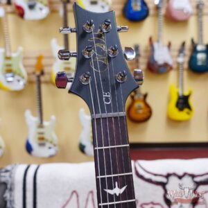 Paul Reed Smith PRS Wild West Guitars 2023 Special Run CE 24 Painted Black Neck 57/08 Pickups Faded Grey Black Blue Burst - Image 6