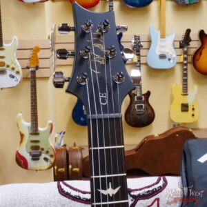 Paul Reed Smith PRS Wild West Guitars Special Run CE 24 Painted Black Neck 57/08 Covered Pickups Faded Grey Black Blue Burst 7.65 LBS - Image 5