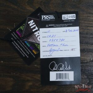 Paul Reed Smith PRS Wild West Guitars 2023 Special Run CE 24 Painted Black Neck 57/08 Pickups Faded Grey Black Cherry Burst - Image 11