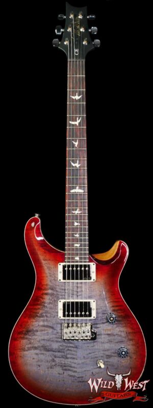 Paul Reed Smith PRS Wild West Guitars 2023 Special Run CE 24 Painted Black Neck 57/08 Pickups Faded Grey Black Cherry Burst