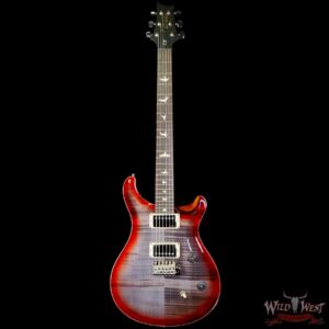 Paul Reed Smith PRS Wild West Guitars Special Run CE 24 Painted Black Neck 57/08 Covered Pickups Faded Grey Black Cherry Burst 7.85 LBS - Image 3