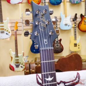 Paul Reed Smith PRS Wild West Guitars Special Run CE 24 Painted Black Neck 57/08 Covered Pickups Faded Grey Black Cherry Burst 7.85 LBS - Image 5