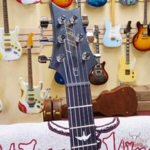 Paul Reed Smith PRS Wild West Guitars Special Run CE 24 Painted Black Neck 57/08 Covered Pickups Makena Blue 7.45 LBS - Image 5