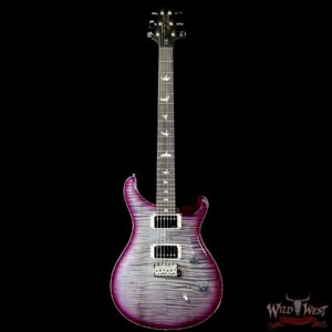 Paul Reed Smith PRS Wild West Guitars Special Run CE 24 Painted Black Neck 57/08 Covered Pickups Faded Grey Black Purple Burst 7.75 LBS - Image 3