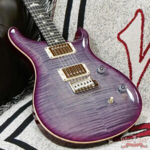 Paul Reed Smith PRS Wild West Guitars Special Run CE 24 Painted Black Neck 57/08 Covered Pickups Faded Grey Black Purple Burst 7.60 LBS - Image 6