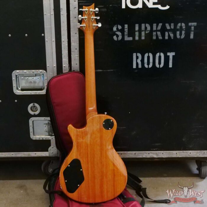 Jim Root Collection PRS SE Zach Myers Semi-Hollow Singlecut with m/ Pickups Spalted Santana Yellow - Image 9