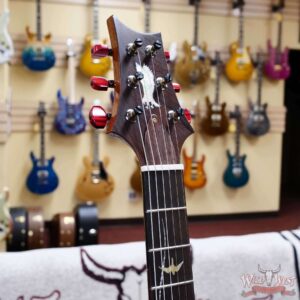Paul Reed Smith PRS Private Stock #11315 Custom 24 Flame Maple Top Madagascar Rosewood Fingerboard Blood Red Glow 7.80 lbs - Image 7