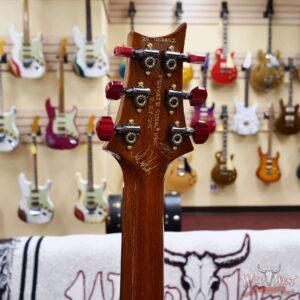 Paul Reed Smith PRS Private Stock #11315 Custom 24 Flame Maple Top Madagascar Rosewood Fingerboard Blood Red Glow 7.80 lbs - Image 9