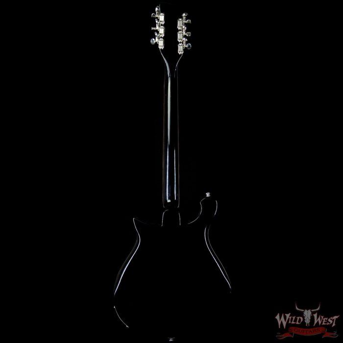 2009 Rickenbacker 620/12 Thru Body Rosewood Fretboard Black 12-String Guitar Preowned - Image 6