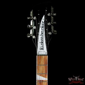 2009 Rickenbacker 620/12 Thru Body Rosewood Fretboard Black 12-String Guitar Preowned - Image 7