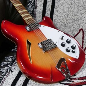 1965 Rickenbacker 360/12 Sunburst 12-String Semi-Hollow Body Guitar Owned by Joe Bonamassa - Image 8