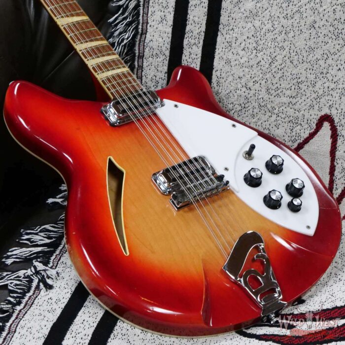 1965 Rickenbacker 360/12 Sunburst 12-String Semi-Hollow Body Guitar Owned by Joe Bonamassa - Image 8