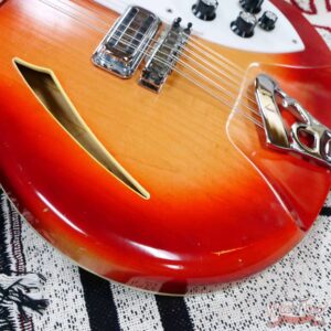 1965 Rickenbacker 360/12 Sunburst 12-String Semi-Hollow Body Guitar Owned by Joe Bonamassa - Image 9
