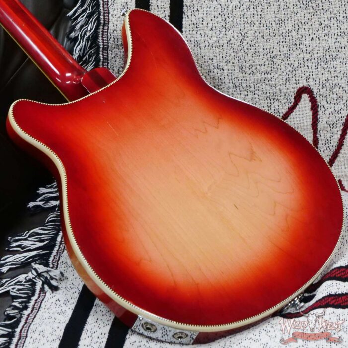 1965 Rickenbacker 360/12 Sunburst 12-String Semi-Hollow Body Guitar Owned by Joe Bonamassa - Image 12