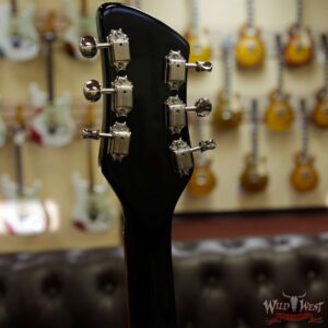 2017 Rickenbacker 350V63 Rosewood Fingerboard Black - Image 7