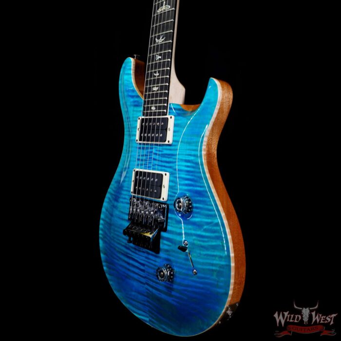 Paul Reed Smith PRS Core Series Custom 24 Floyd Rose Ebony Fingerboard Carroll Blue 7.80 LBS - Image 2
