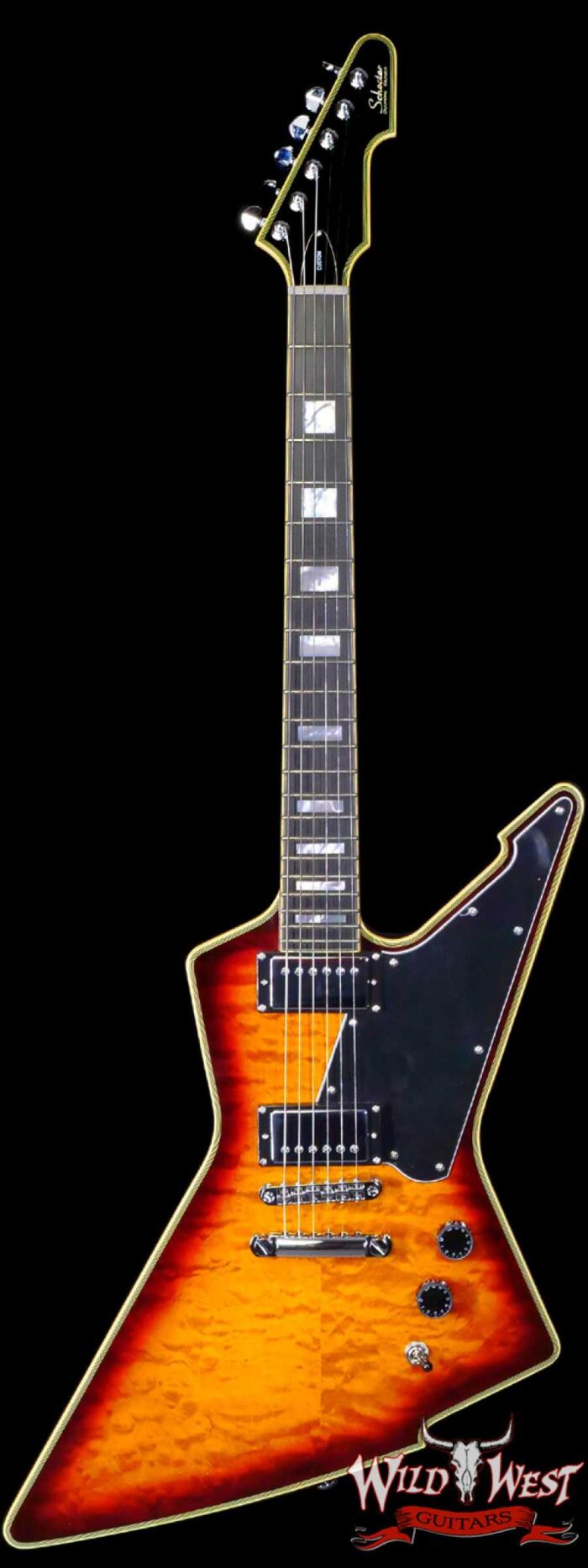 Jim Root Collection Schecter E-1 Custom Vintage Sunburst - Image 1