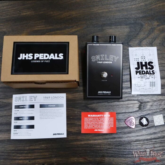 JHS Pedals Legends Of Fuzz Series Smiley Inspired By First-Era Silicon Model Arbiter Fuzzes - Image 2