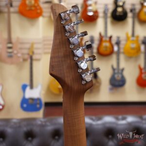 Suhr Custom Modern Antique HSH Roasted Quatersawn Maple Neck with Blower Switch 2 Tone Tobacco Burst - Image 10