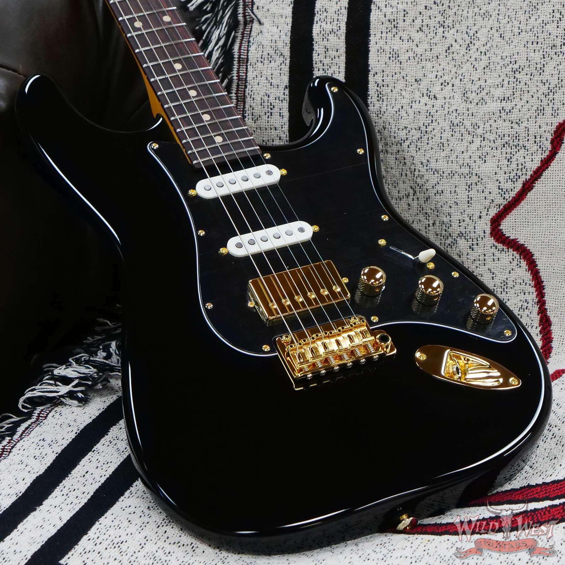 suhr-67170-d3__wwg.jpg Suhr Custom Classic S HSS Rosewood Fingerboard Matching Color Headstock Black - Image 7