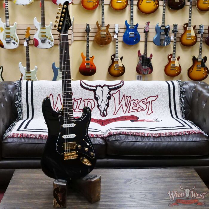 Suhr Custom Classic S HSS Rosewood Fingerboard Matching Color Headstock Black - Image 6