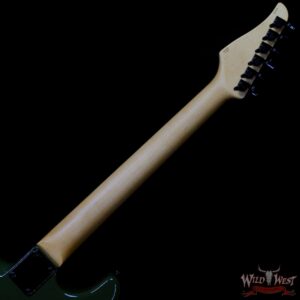 Suhr Custom Classic S HSS Rosewood Fingerboard Matching Color Headstock Dark Forest Green2 - Image 5
