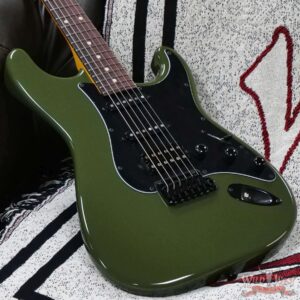 Suhr Custom Classic S HSS Rosewood Fingerboard Matching Color Headstock Dark Forest Green2 - Image 8