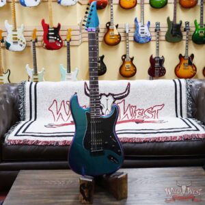 Suhr Custom Classic S HSS Rosewood Fingerboard Matching Color Headstock Black Hardware Prism - Image 6