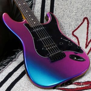 Suhr Custom Classic S HSS Rosewood Fingerboard Matching Color Headstock Black Hardware Prism - Image 8