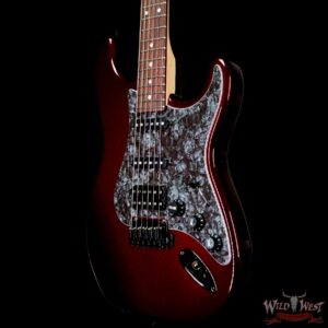 Suhr Custom Classic S HSS Rosewood Fingerboard Matching Color Headstock Black Cherry Metallic - Image 2