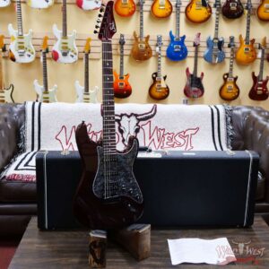 Suhr Custom Classic S HSS Rosewood Fingerboard Matching Color Headstock Black Cherry Metallic - Image 6