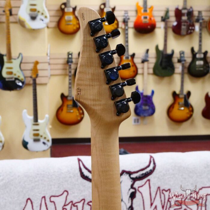 Suhr Custom Classic T HH Figured Walnut Top Roasted Flame Maple Neck Natural Burst - Image 10