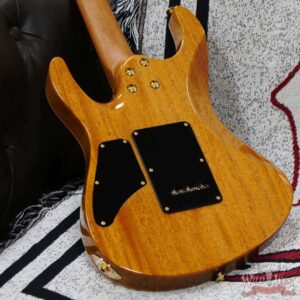 Suhr Custom Modern HSH Flame Maple Top Genuine Mahogany Body & Neck Ebony Fingerboard Magenta Pink - Image 11