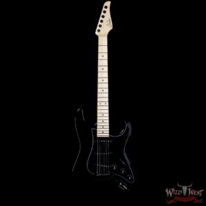 Suhr Custom Classic S SSS Maple Fingerboard Solid Black - Image 3