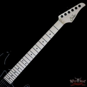 Suhr Custom Classic S SSS Maple Fingerboard Solid Black - Image 4