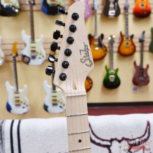 Suhr Custom Classic S SSS Maple Fingerboard Solid Black - Image 7