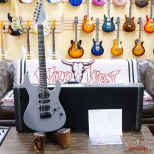 Suhr Limited Edition Modern Terra HSH Basswood Body Maple Top Ebony Fingerboard Mountain Grey - Image 6