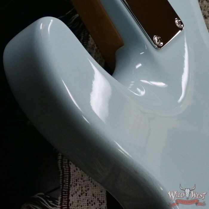 Suhr Classic S Antique SSS Maple Fingerboard Sonic Blue - Image 13