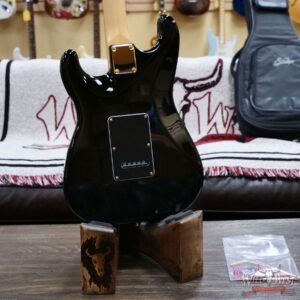 Suhr Custom Classic S HSS Rosewood Fingerboard Matching Color Headstock Gold Hardware Black 8.10 LBS - Image 11