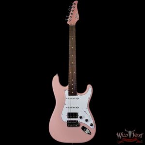 Suhr Custom Classic S HSS Rosewood Fingerboard Matching Color Headstock Shell Pink 8.05 LBS - Image 3