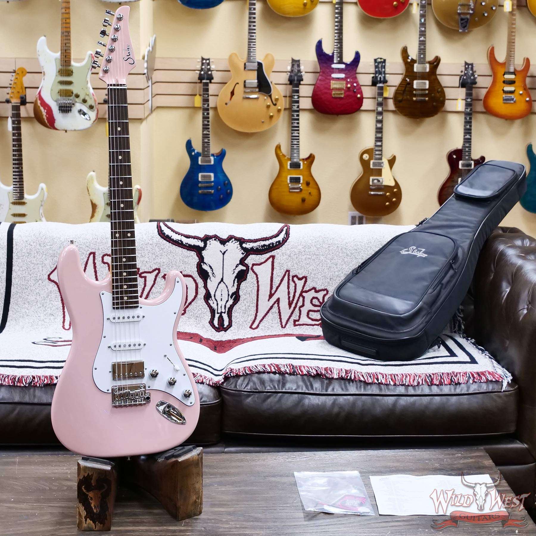 suhr-82916-d1__wwg.jpg Suhr Custom Classic S HSS Rosewood Fingerboard Matching Color Headstock Shell Pink 8.05 LBS - Image 6