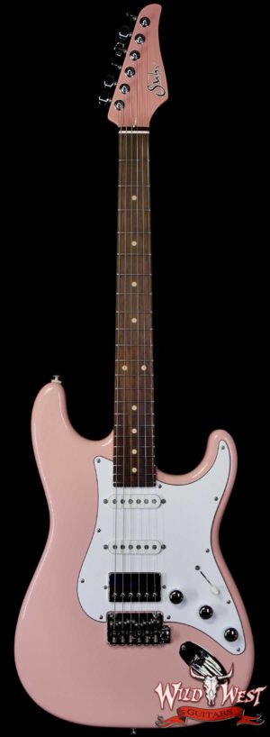 Suhr Custom Classic S HSS Rosewood Fingerboard Matching Color Headstock Shell Pink 8.05 LBS