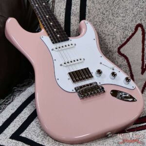 Suhr Custom Classic S HSS Rosewood Fingerboard Matching Color Headstock Shell Pink 8.00 LBS - Image 8