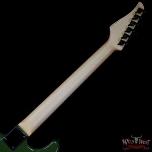 Suhr Custom Classic S HSS Rosewood Fingerboard Matching Color Headstock Dark Forest Green with Black Hardware SSCII System 8.15 LBS - Image 5