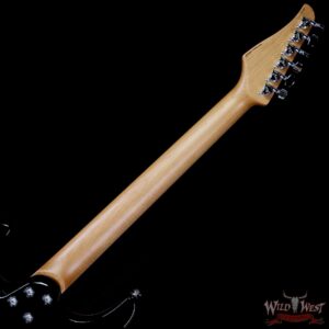 Suhr Custom Modern HSH Flame Maple Top Roasted Maple Neck Trans Teal 7.05 LBS - Image 5