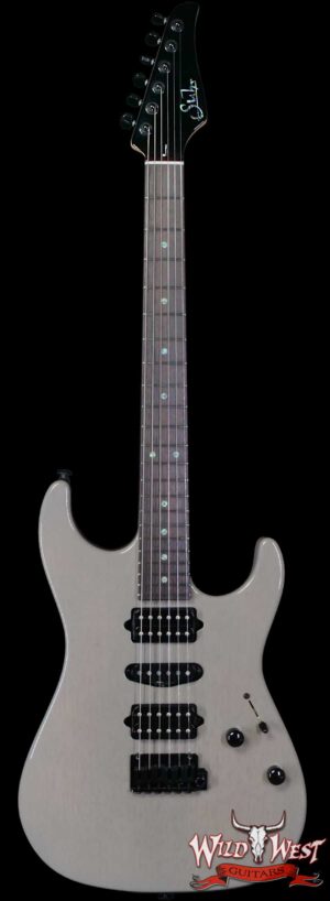 Suhr Custom Standard HSH White Limba Top & Body Trans Grey 7.65 lbs