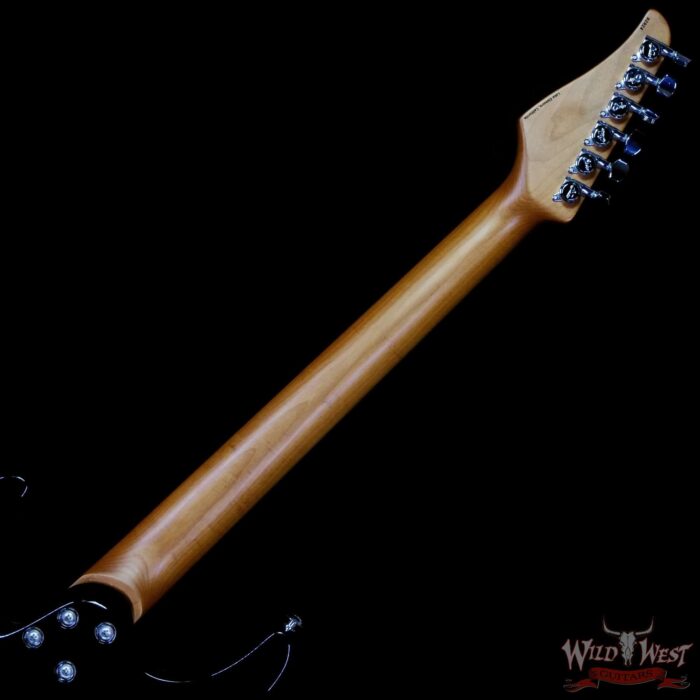 Suhr Custom Modern Antique HSH Rear Rout Roasted Maple Neck Light Aged 2 Tone Tobacco Burst 7.15 lbs - Image 5