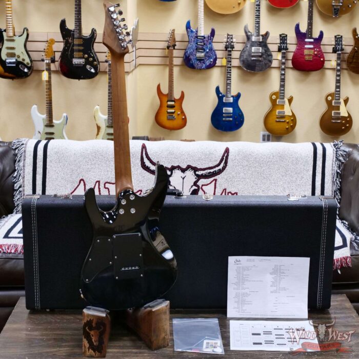 Suhr Custom Modern Antique HSH Rear Rout Roasted Maple Neck Light Aged 2 Tone Tobacco Burst 7.15 lbs - Image 10
