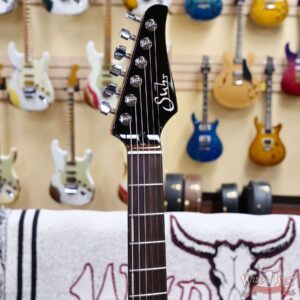 Suhr Custom Set Neck Modern HSS Flame Maple Top SSCII System Blower Switch 24 Stainless Steel Jumbo Frets Trans Purple 6.95 LBS - Image 7