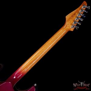 Suhr Custom Set Neck Modern HSH Flame Maple Top Mahogany Body & Neck SSCII System Blower Switch 24 Stainless Steel Jumbo Frets Rasberry Burst (Custom Color) 6.85 LBS - Image 5